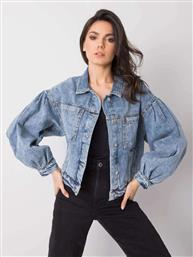 JEAN ΜΠΟΥΦΑΝ ΜΕ PUFF ΜΑΝΙΚΙΑ - 639118 από το Style Icon Boutique