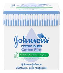 Johnson & Johnson Baby Cotton Buds 200τμχ