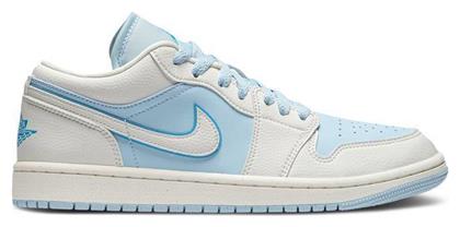 Jordan Air Jordan 1 Retro Low Γυναικεία Sneakers Sail / Dark Powder Blue / Ice Blue