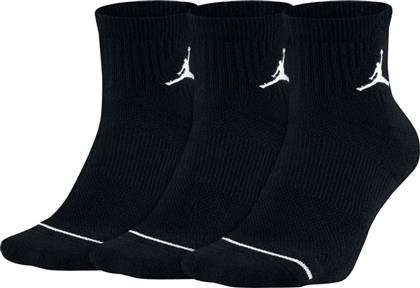 Jordan Jumpman Αθλητικές Κάλτσες Μαύρες 3 Ζεύγη από το SportGallery