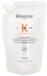 Kérastase Bain Satin Riche Refill Σαμπουάν Αναδόμησης/Θρέψης & Ενυδάτωσης 500ml - Kerastase