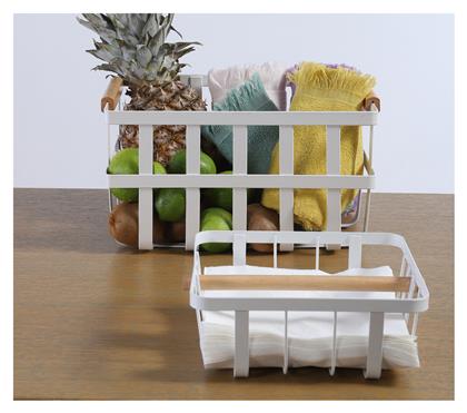 Καλάθι Nef-nef Homeware Sezen White 31x26x16.5 - Nef Nef