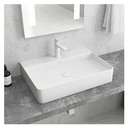 LT2173 Επικαθήμενος Νιπτήρας Πορσελάνης 50x42cm White Matt Karag