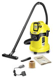 Vacuum WD 3 Battery Set Υγρών / Στερεών Επαναφορτιζόμενη 17lt Karcher