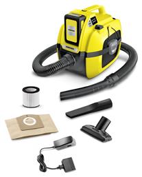 WD 1 Compact Battery Set Σκούπα Υγρών / Στερεών 230W με Κάδο 7lt Karcher