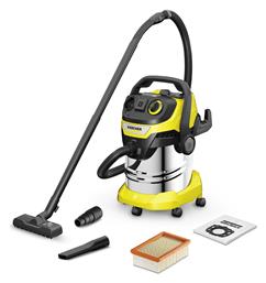 WD 5 P S V-25/5/22 Σκούπα Υγρών / Στερεών 1100W με Κάδο 25lt Karcher