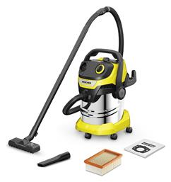 WD 5 S Σκούπα Υγρών / Στερεών 1100W με Κάδο 25lt Karcher