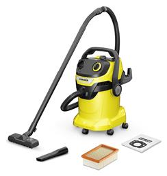 WD 5 V-25/5/22 Σκούπα Υγρών / Στερεών 1100W με Κάδο 25lt Karcher