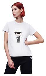 Γυναικείο T-shirt Λευκό Karl Lagerfeld