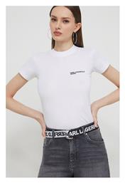 Γυναικείο T-shirt Λευκό Karl Lagerfeld