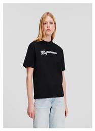 Γυναικείο T-shirt Μαύρο Karl Lagerfeld