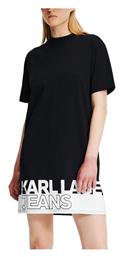 Midi Φόρεμα Λευκο- Μαυρο Karl Lagerfeld από το ProjectShops