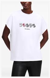 T-Shirt Λευκο Karl Lagerfeld