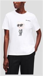 T-Shirt White Karl Lagerfeld