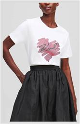 T-Shirt White Karl Lagerfeld