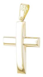 Χρυσός Σταυρός 18K Kiriakos Gofas