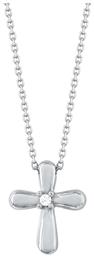 Χρυσός Σταυρός Με Αλυσίδα 14K Kiriakos Gofas