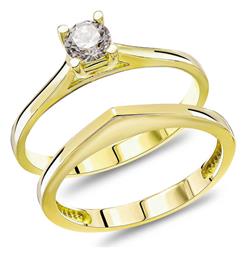 Γυναικείο Δαχτυλίδι Χρυσό 14Κ Kiriakos Gofas