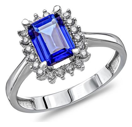 Γυναικείο Δαχτυλίδι Λευκόχρυσο 14Κ Kiriakos Gofas