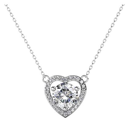 Κολιέ με σχέδιο Καρδιά από Ασήμι Kiriakos Gofas