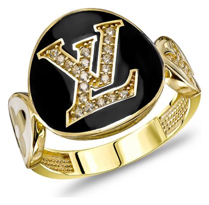 Σετ Γυναικεία Δαχτυλίδια από Χρυσό 14Κ Kiriakos Gofas