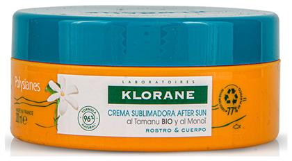 Polysianes After Sun Κρέμα για Πρόσωπο και Σώμα 200ml Klorane