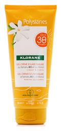 Polysianes Αντηλιακό Gel Προσώπου και Σώματος SPF30 200ml Klorane