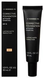 Activated Charcoal Corrective Mousse Make Up SPF15 ACF2 30ml Korres