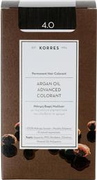 Korres Argan Oil Advanced Colorant 4.0 Καστανό Φυσικό 50ml