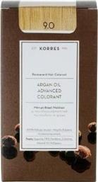 Korres Argan Oil Advanced Colorant 9.0 Κατάξανθο Φυσικό 50ml