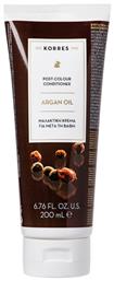 Argan Oil Conditioner Διατήρησης Χρώματος 200ml Korres