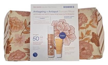 Black Pine Primus Σετ Περιποίησης για Αντιγήρανση Korres