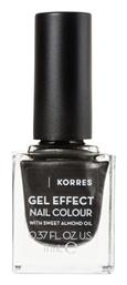 Gel Effect Gloss Βερνίκι Νυχιών Μακράς Διαρκείας Moonstone Grey 96 11ml Korres από το Pharm24