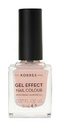 Gel Effect Gloss Βερνίκι Νυχιών Μακράς Διαρκείας Ροζ 4 Peony Pink 11ml Korres