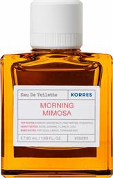 Korres Morning Mimosa Eau de Toilette 50ml