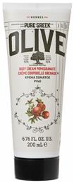 Pure Greek Olive Ρόδι Ενυδατική Κρέμα Σώματος 200ml Korres