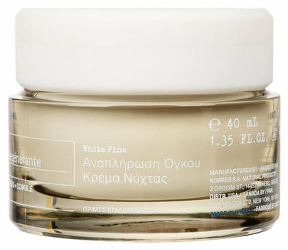 White Pine Αντιγηραντική Κρέμα Νυκτός 40ml Korres