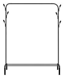 Κρεμάστρα Δαπέδου από Μέταλλο 110x40x150cm Tradesor