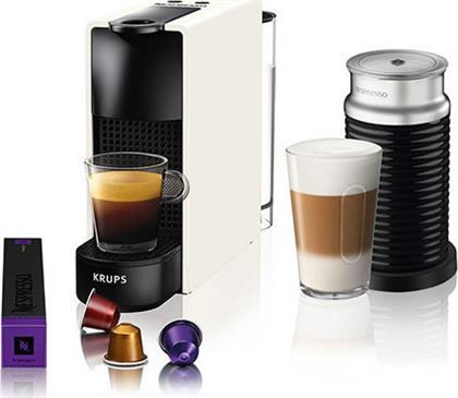 Krups Essenza Mini & Aeroccino Καφετιέρα για κάψουλες Nespresso White από το Media Markt