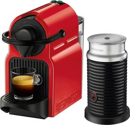 Krups Nespresso Inissia & Aeroccino Red από το Media Markt