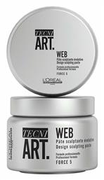 L'Oréal Professionnel Κρέμα Μαλλιών Tecni Art Web Design Sculpting για Διαμόρφωση με Δυνατό Κράτημα 150ml 56gr - LOreal Professionnel