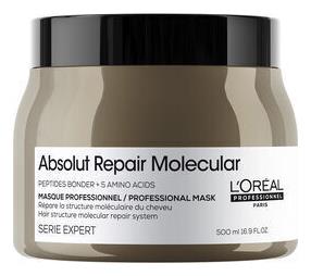 L'Oréal Professionnel Serie Expert Absolut Repair Molecular Μάσκα Μαλλιών για Επανόρθωση 500ml - LOreal Professionnel