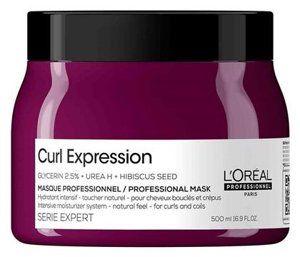 L'Oréal Professionnel Serie Expert Curl Expression Intensive Μάσκα Μαλλιών για Ενυδάτωση 500ml - LOreal Professionnel