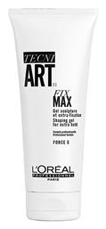 L'Oréal Professionnel Tecni Art Fix Max Gel Μαλλιών 200ml - LOreal Professionnel