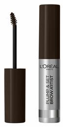 L'Oreal Paris Brow Artist Plump & Set Mascara για Φρύδια 108 Dark Brunette - LOreal Paris
