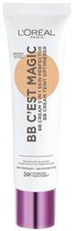 L'Oreal Paris C'est Magic BB Κρέμα Ημέρας κατά των Ατελειών 30ml - LOreal Paris