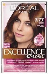 L'Oreal Paris Excellence Cream Colour 7.77 Σοκολατί Φωτεινό 48ml - LOreal Paris