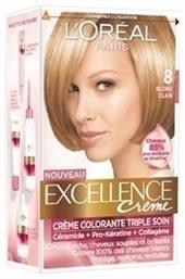 L'Oreal Paris Excellence Creme 8 Ξανθό Ανοιχτό - LOreal Paris