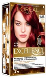 L'Oreal Paris Excellence Intense 6.66 Πολύ Έντονο Κόκκινο 48ml - LOreal Paris