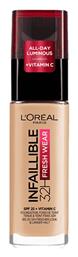 L'Oreal Paris Infaillible 32H Fresh Wear Liquid Make Up 120 Vanilla 30ml - LOreal Paris